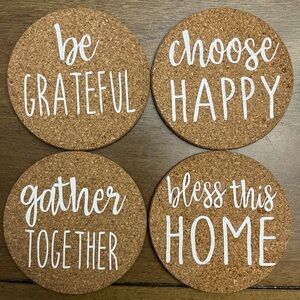 Set of 4 coasters